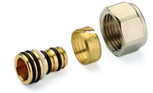 Stout Фитинг компрессионный для труб PEX-AL-PEX 20х2,0х3/4 фото #1